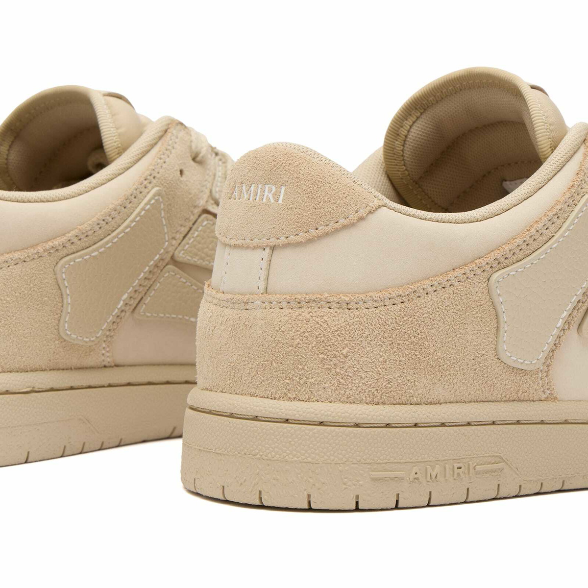 Amiri Men's Skel Low Top Sneaker in Alabaster