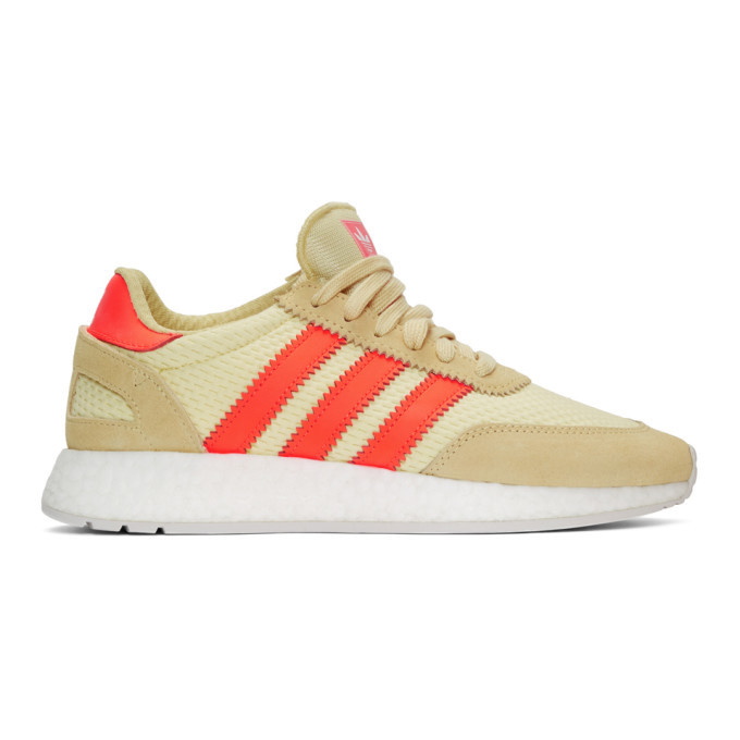 Photo: adidas Originals Yellow and Red I-5923 Boost Sneakers