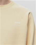 Ami Paris Sweatshirt Ami Am Beige - Mens - Sweatshirts