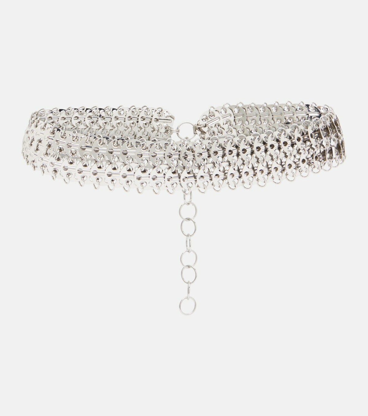 Rabanne Embellished chain belt