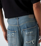Balenciaga Distressed wide-leg jeans