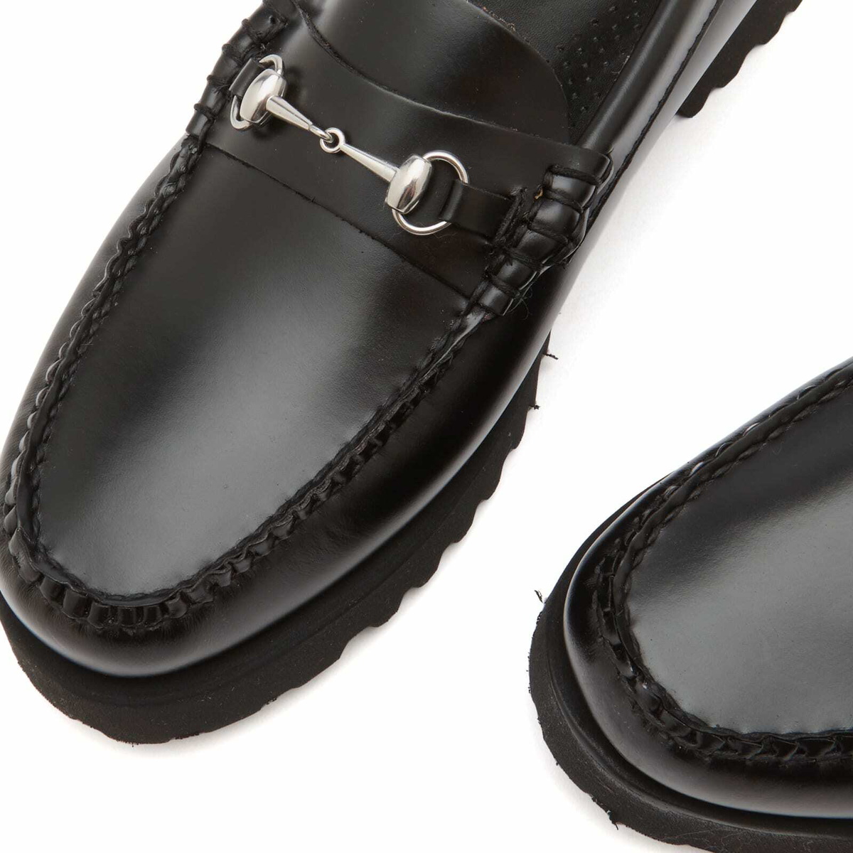 Bass Weejuns Women's 90s Lianna Loafer in Black Leather