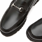 Bass Weejuns Women's 90s Lianna Loafer in Black Leather