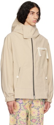 Jacquemus Beige Le Papier 'The Cinta' Jacket