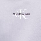 Calvin Klein Men's Monologo Crew Sweat in Lavender Aura