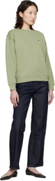 Maison Kitsuné Green Dressed Fox Comfort Sweatshirt