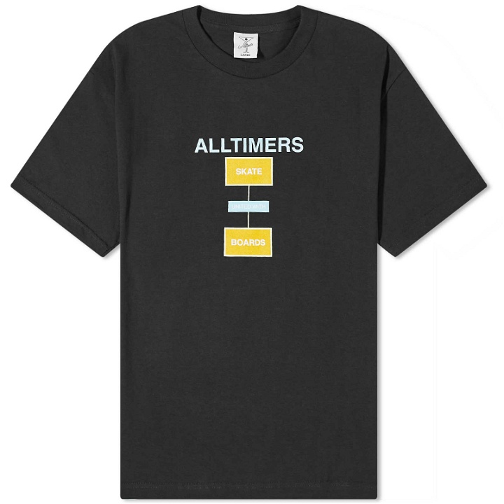 Photo: Alltimers Men's Form & Matter T-Shirt in Black