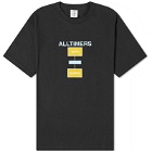 Alltimers Men's Form & Matter T-Shirt in Black