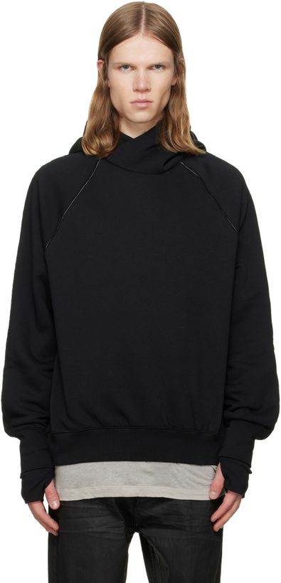 Photo: thom/krom Black MS 193 Hoodie