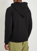 Billionaire Boys Club Printed Hooded Cotton Sweatshirt Black