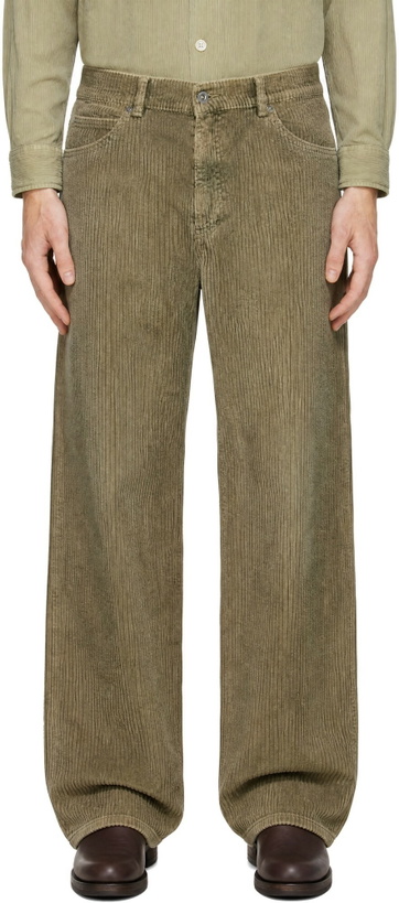 Photo: OUR LEGACY Beige Vast Cut Trousers