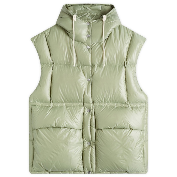 Photo: Jil Sander Women's 157 Gilet in Pastel Green