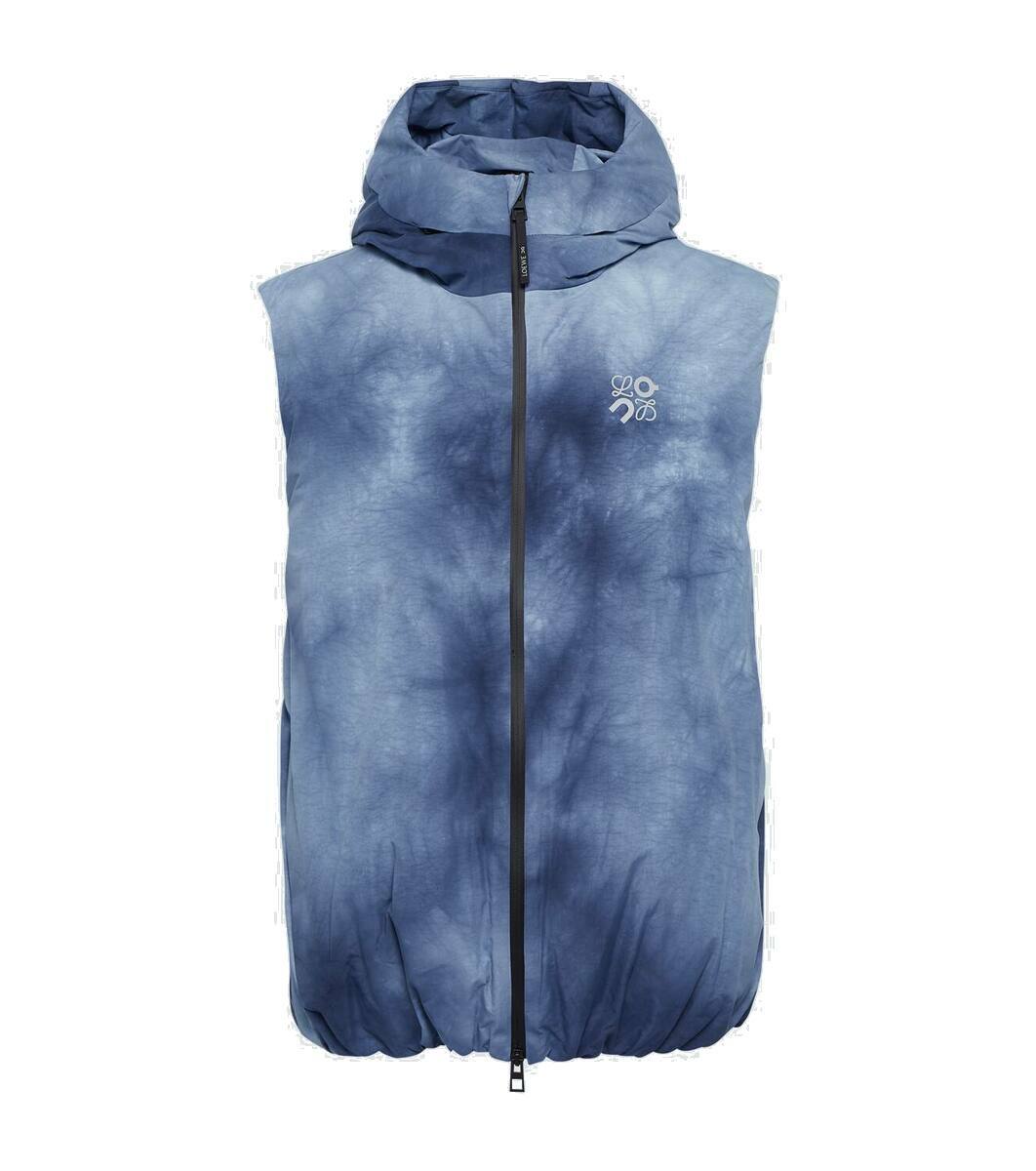 【LOEWE】x On logo technical puffer vest Loewe x On logo technical puffer vest Loewe