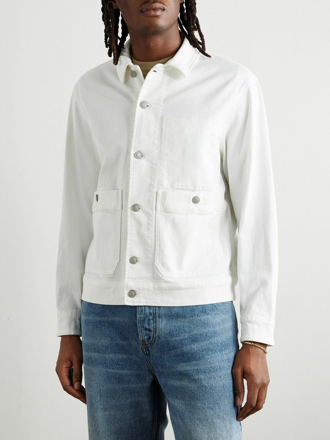 Altea - Denim Jacket - White
