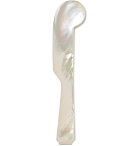 Lorenzi Milano - Mother-of-Pearl Butter Knife - Silver