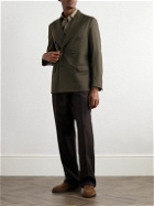 Massimo Alba - Monster Double-Breasted Wool Blazer - Green