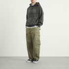 Neighborhood Men's Pigment Dyed Sweat Hoodie in Black