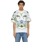 Kenzo White WWF Edition K-Tiger Loose T-Shirt