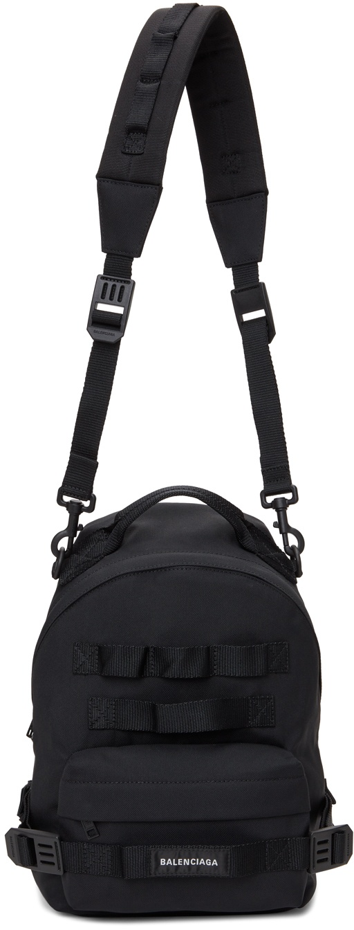 Balenciaga Black Small Multicarry Army Backpack Balenciaga