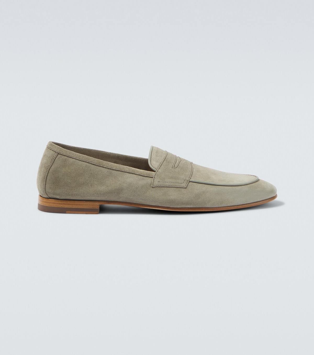 Frescobol Carioca Leme suede penny loafers