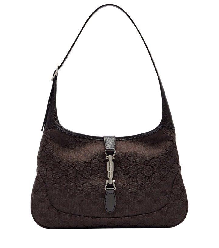 Photo: Gucci Gucci Jackie 1961 Medium canvas shoulder bag