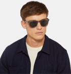 Kirk Originals - Harvey Round-Frame Acetate Sunglasses - Gray