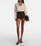 The Frankie Shop Leon high-rise shorts