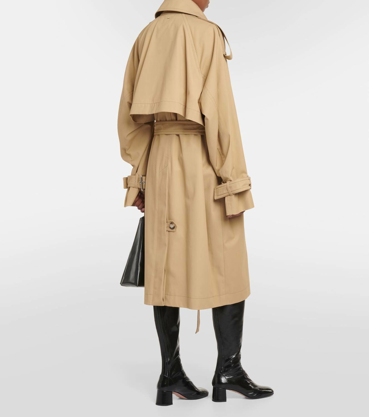 Sportmax Ricamo cotton trench coat Sportmax