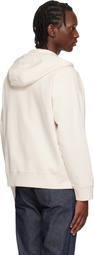 Maison Kitsuné Pink Fox Head Zipped Oversize Hoodie