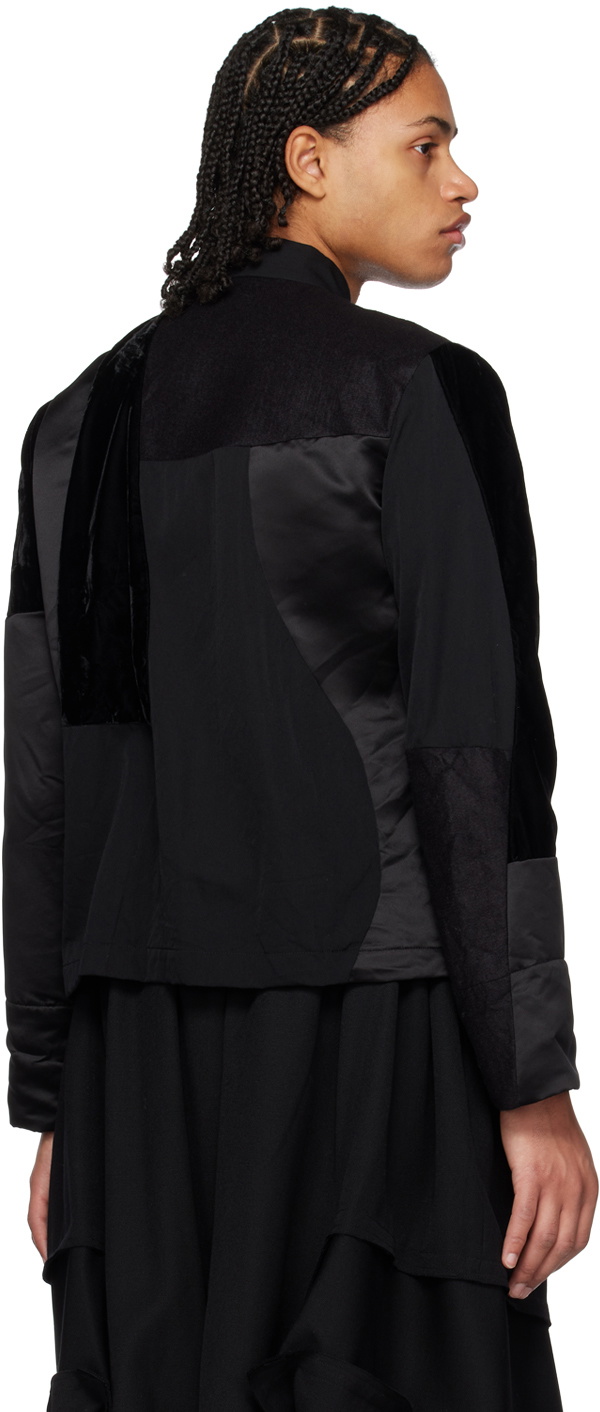 Comme des Garçons Black Black Patchwork Jacket