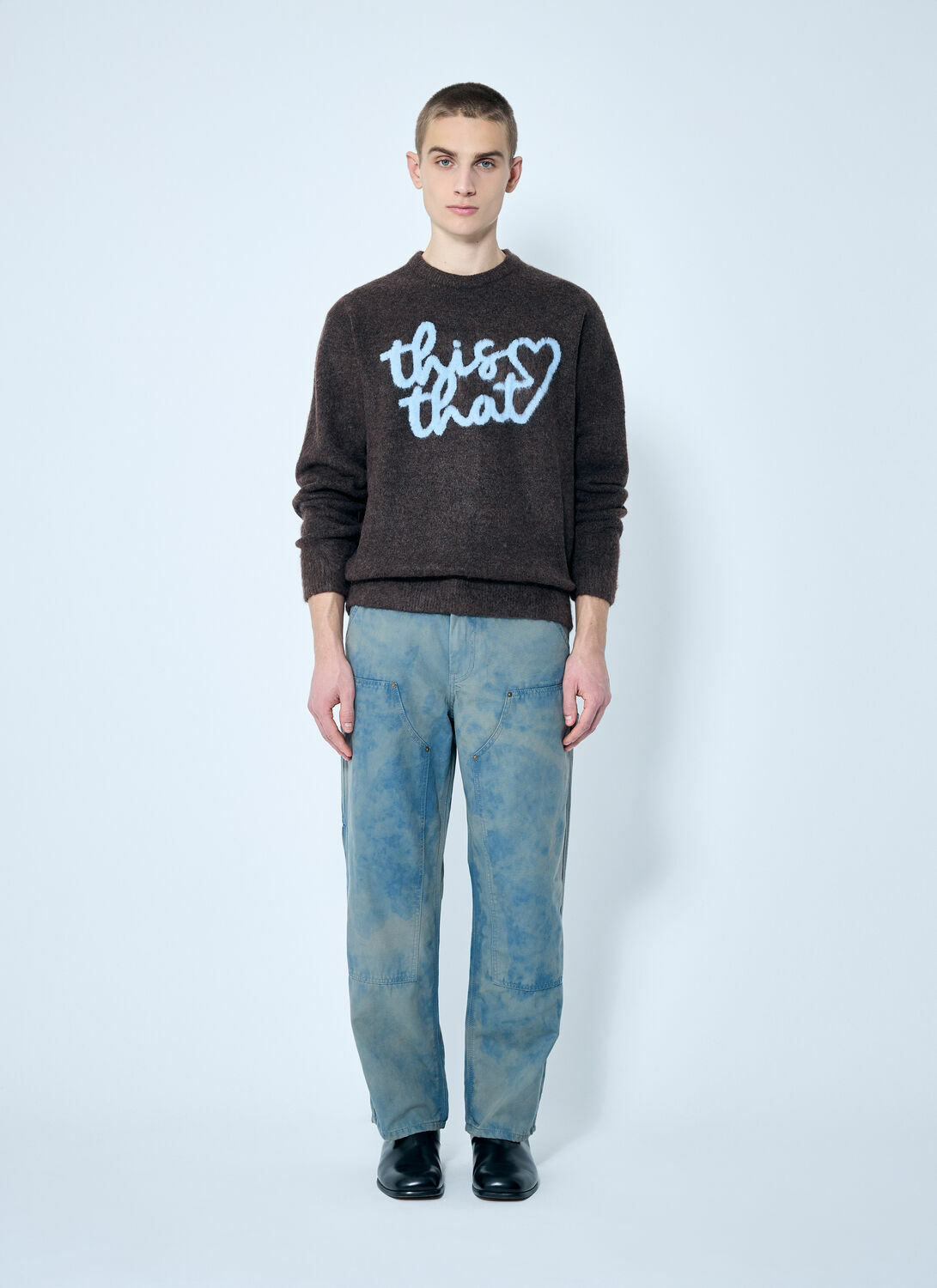 thisisneverthat® Heart Logo Knit Sweater