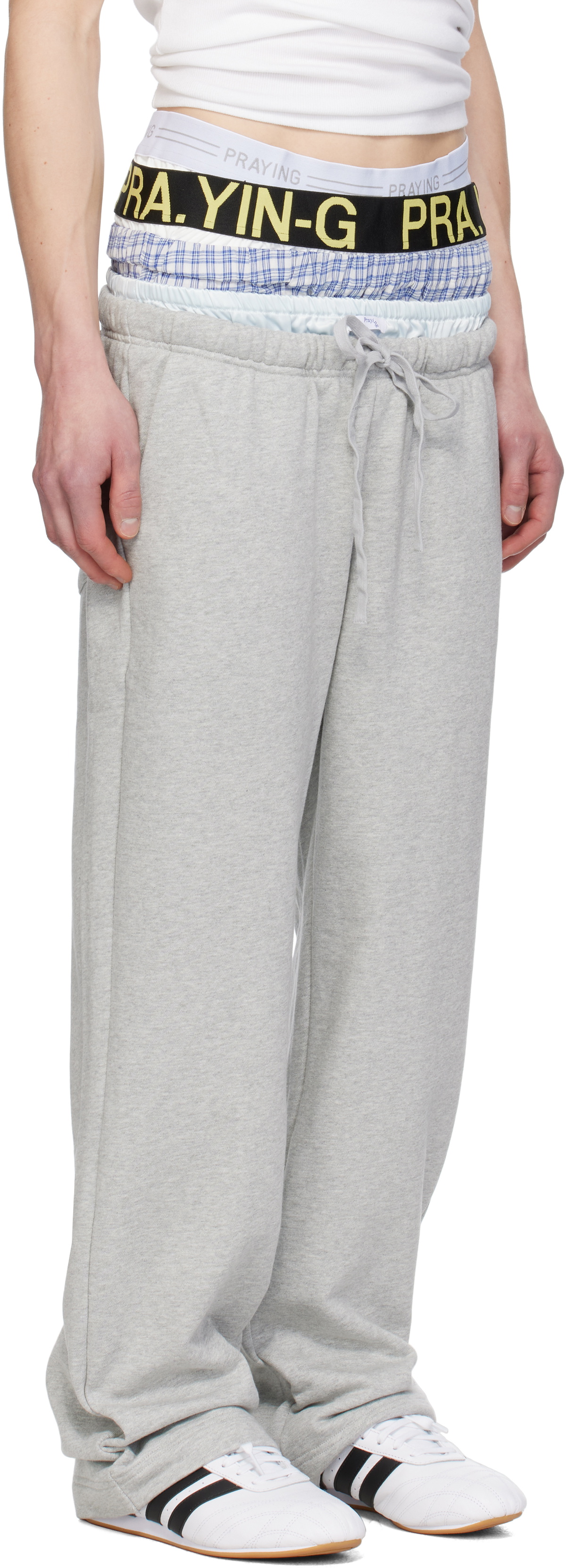 Praying Gray Underwear Sweatpants