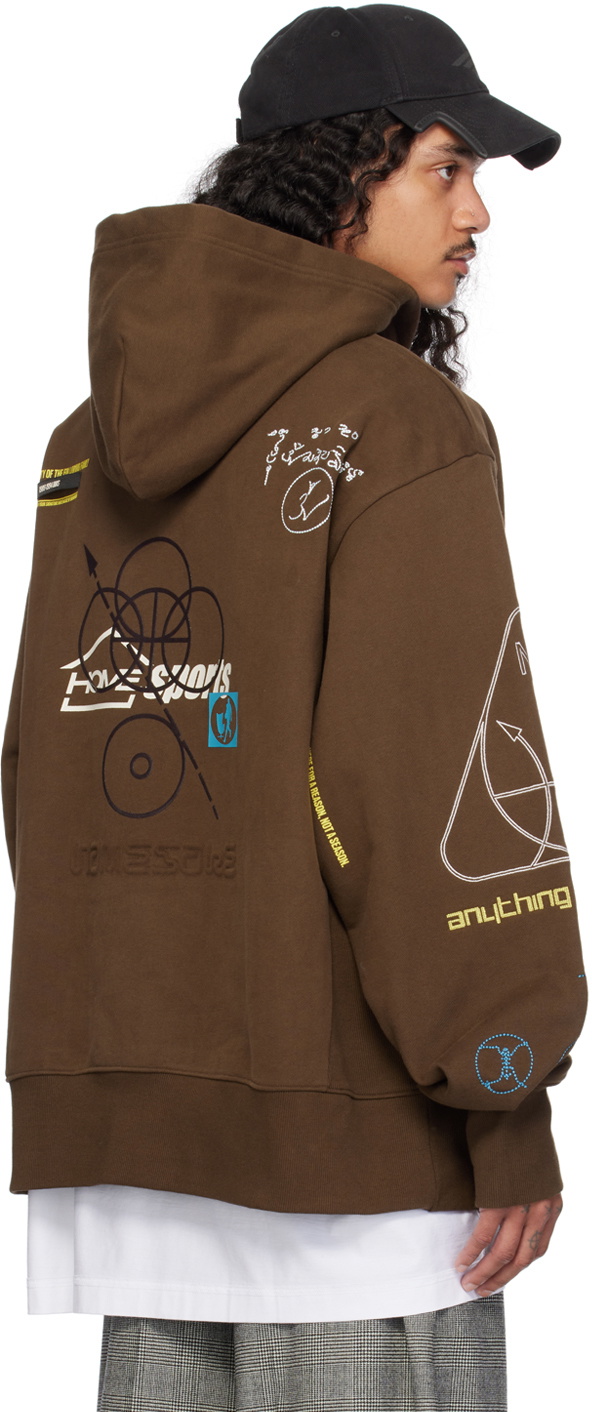 トップス NAMESAKE STAINED POP-UP HOODIE NAMESAKE Off-White Ports Stained Pop-Up Hoodie NAMESAKE