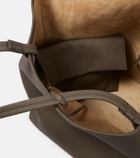 The Row Park Three leather tote bag
