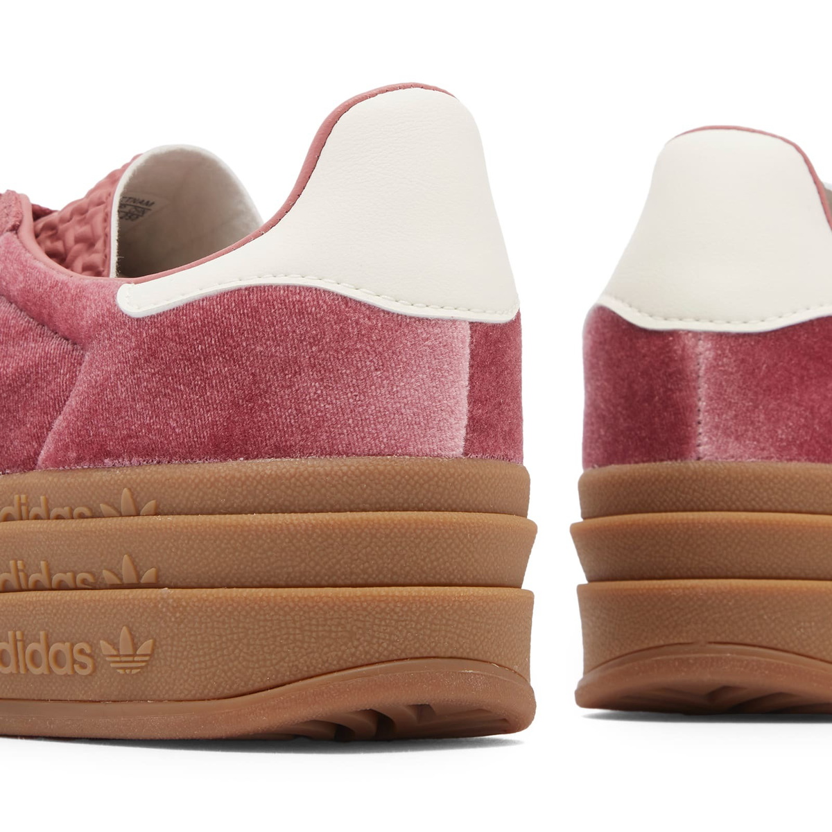 Adidas Women's Gazelle Bold W in Preloved Crimson/Sandy Pink