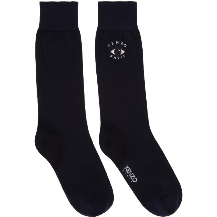 Photo: Kenzo Navy Eye Socks 