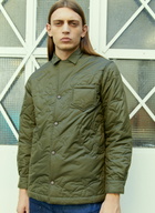 Sky High Farm Workwear Palm Tree Quilted Overshirt