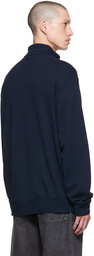 Polo Ralph Lauren Navy Quarter Zip Sweater