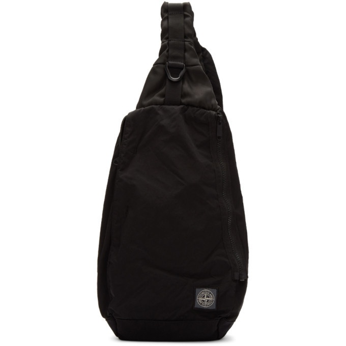 Photo: Stone Island Black Small One-Shoulder Backpack