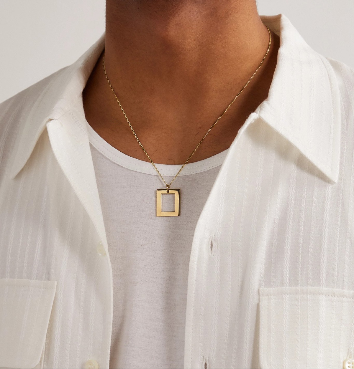 Bleue Burnham - The Window 9-Karat Gold Pendant Necklace - Gold  