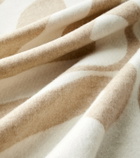 Loewe Anagram wool and cashmere jacquard blanket