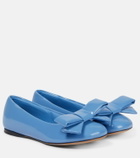 Loewe Puffy patent leather ballet flats