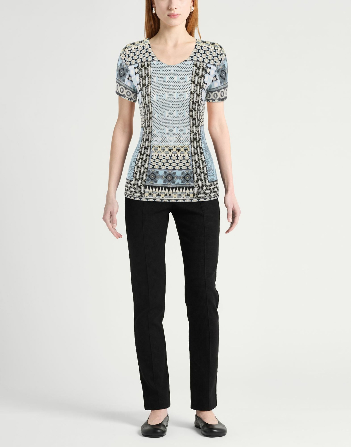 Etro Womens Sweater Sky in Blue