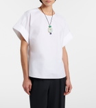 Joseph Fassia cotton poplin blouse
