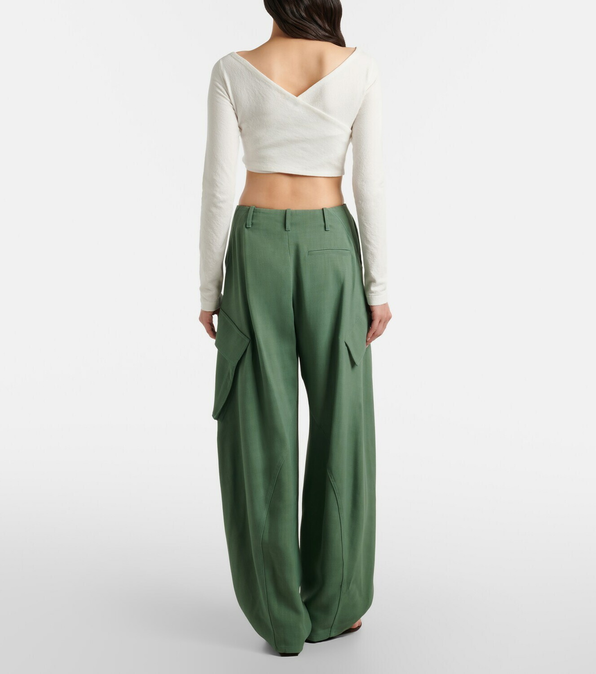 Alaïa Twill cargo pants