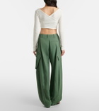 Alaïa Twill cargo pants