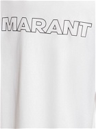 MARANT Logo Print Over Cotton Jersey T-shirt