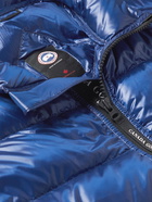 CANADA GOOSE - Crofton Slim-Fit Quilted Recycled Nylon-Ripstop Down Gilet - Blue - XL