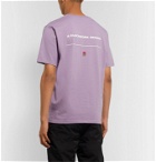 Undercover - Printed Cotton-Jersey T-Shirt - Purple