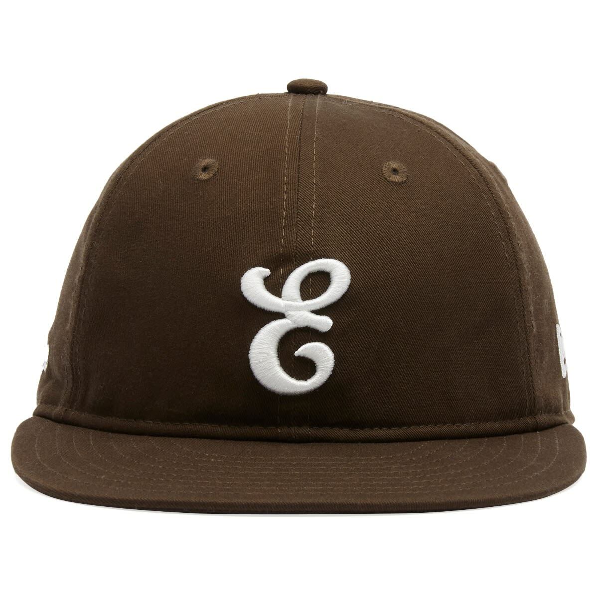 E by END. New Era 9Fifty Retro Crown in Walnut